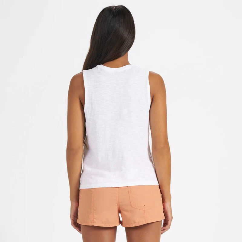Vuori Women's Sunset Tank | White 6 Vuori Women's Sunset Tank | White