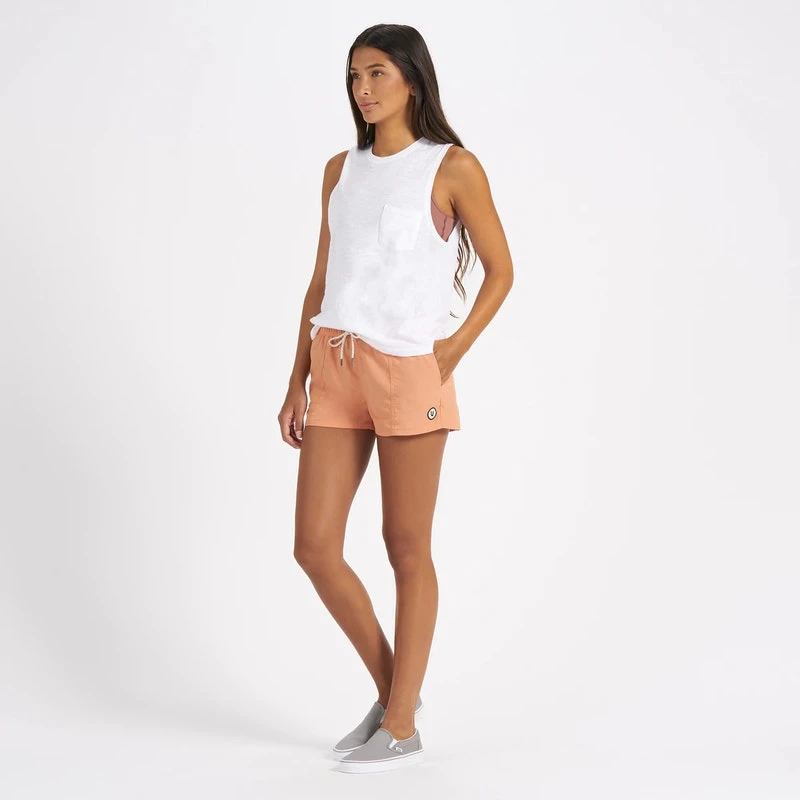 Vuori Women's Sunset Tank | White 5 Vuori Women's Sunset Tank | White