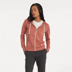 Vuori Women's Halo Hoodie | Cinnamon Heather