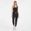 Vuori Women's Lux Harem Jumpsuit | Black Bottoms 1 Vuori Women's Lux Harem Jumpsuit | Black Bottoms
