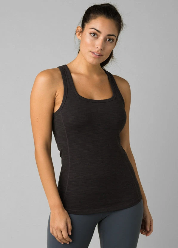 Prana Tops Women's Becksa Tank | Black Heather 3 Prana Tops Women's Becksa Tank | Black Heather