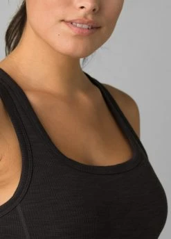 Prana Tops Women's Becksa Tank | Black Heather 8 Prana Tops Women's Becksa Tank | Black Heather