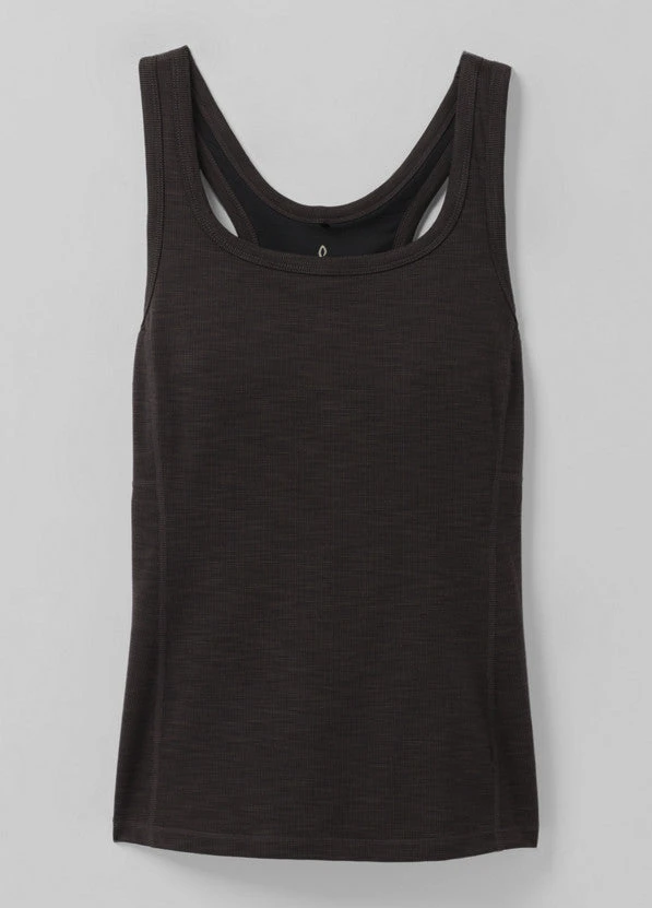 Prana Tops Women's Becksa Tank | Black Heather 6 Prana Tops Women's Becksa Tank | Black Heather
