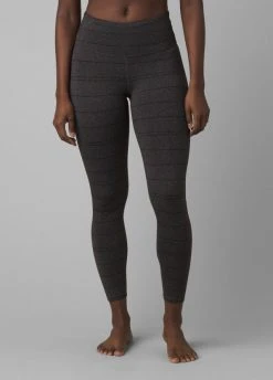 Prana Bottoms Women's Transform 7/8 | Charcoal Stripe