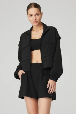 Alo Outerwear Women's Ready Set Jacket | Black