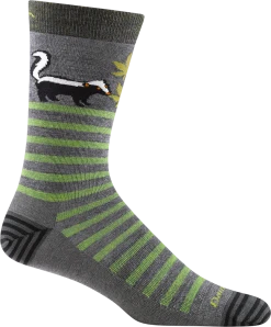 Darn Tough Men's Animal Haus Crew | Grey