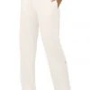 Alo Bottoms Women's Dreamy Wide-Leg Pant | Ivory 1 Alo Bottoms Women's Dreamy Wide-Leg Pant | Ivory