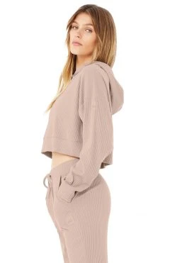 Alo Women's Muse Hoodie | Dusty Pink