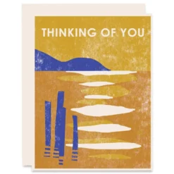 Heartell Press Thinking Of You Lake Landscape Card Greeting Cards
