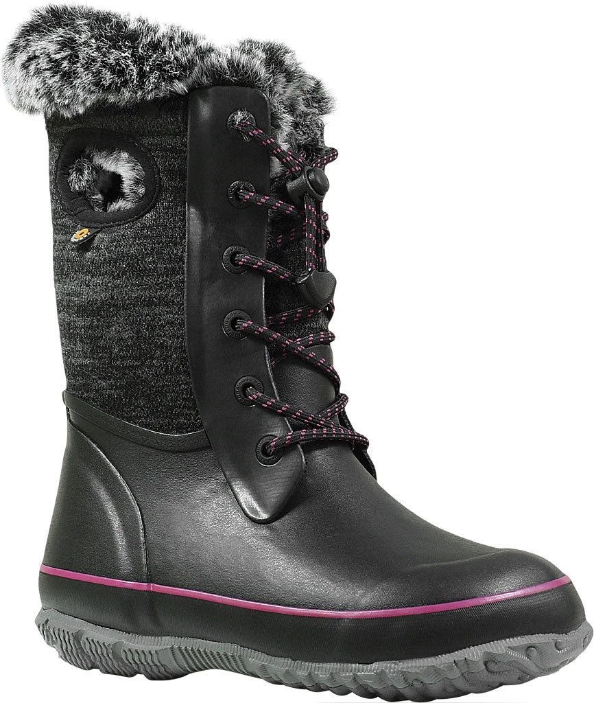 Bogs Youth Arcata Knit | Black Multi 7 Bogs Youth Arcata Knit | Black Multi