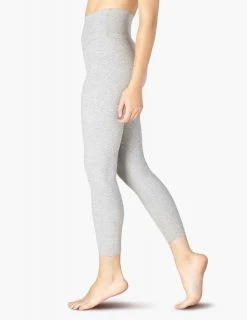 Beyond Yoga Women's Midi | Silver Mist Bottoms