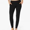 Beyond Yoga Women's Cozy Fleece Foldover Sweats | Black 1 Beyond Yoga Women's Cozy Fleece Foldover Sweats | Black