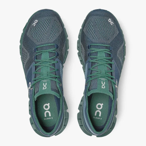 On Running Men's Cloud X | Storm/Tide 5 On Running Men's Cloud X | Storm/Tide