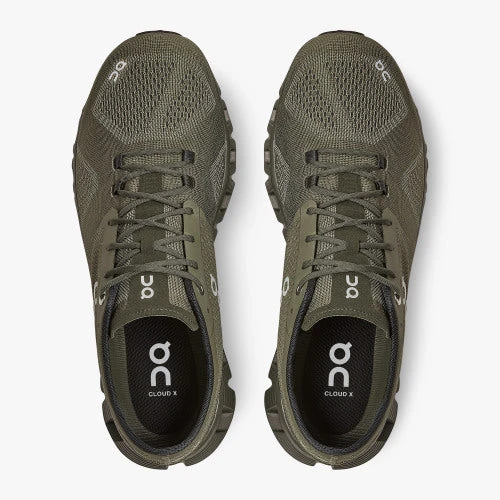 On Running Men's Cloud X 2.0 | Olive/Fir 5 On Running Men's Cloud X 2.0 | Olive/Fir