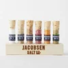 Jacobsen Salt Co Gifts & Home Six-Vial Infused Salt Set W/Stand