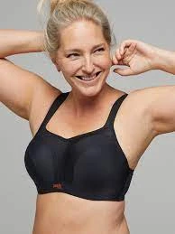 Panache Highest-Impact Sports Bra | Black Bras & Undies
