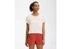 The North Face Women's Wander Crossback SS | Gardenia White Tops