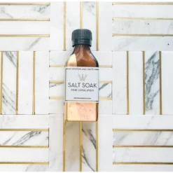 Winton And Waits Small Bottled Salt Soak | Himalayan Citrus Gifts & Home