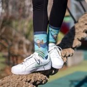 Darn Tough Kids Micro Crew | Lazy Daze Aqua Socks 7 Darn Tough Kids Micro Crew | Lazy Daze Aqua Socks