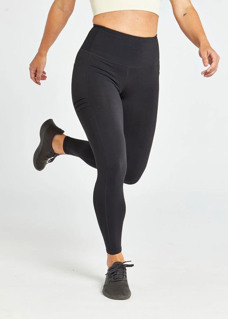 Oiselle Bottoms Pocket Jogger Tights | Black 4 Oiselle Bottoms Pocket Jogger Tights | Black