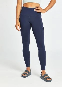 Oiselle Pocket Jogger Tights | Ink Blue