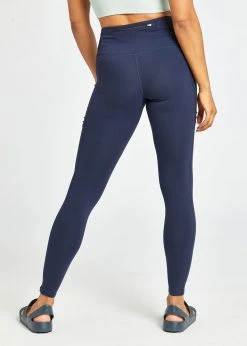 Oiselle Pocket Jogger Tights | Ink Blue