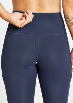 Oiselle Pocket Jogger Tights | Ink Blue