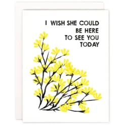 Heartell Press I Wish She Could Be Here Sympathy Card