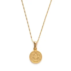 Amano Studio Tiny Zodiac Medallion Cancer