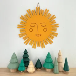 Gifts & Home Bramble Workshop - Sun Wall Art, Hand Painted