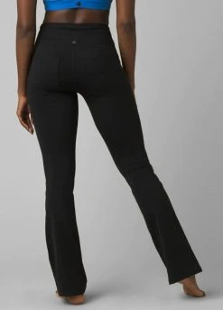 Prana Bottoms Women's Transform Flare Pant | Black