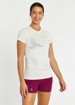 Oiselle Women's Flyte Tee | Silver