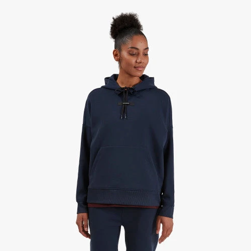 On Running Women's Hoodie | Navy Tops 3 On Running Women's Hoodie | Navy Tops