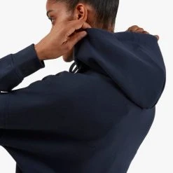 On Running Women's Hoodie | Navy Tops 14 On Running Women's Hoodie | Navy Tops