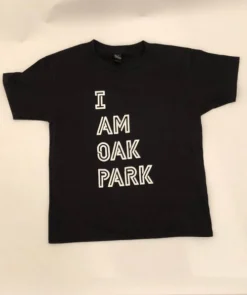 ShabbyFly I Am Oak Park Kids' Tee | Black Locally Made Products