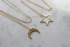 Laalee Jewelry Laalee Gold Moon Necklace