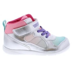 Tsukihoshi Kids' Jam Mid-Top | Silver/Pink