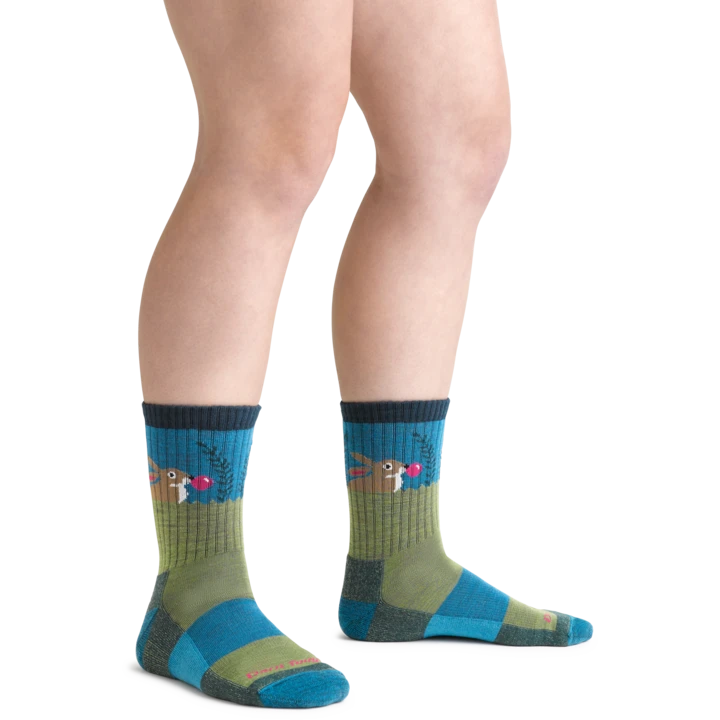 Darn Tough Kids Micro Crew | Bubble Bunny Willow 4 Darn Tough Kids Micro Crew | Bubble Bunny Willow