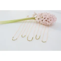 Lucky Feather Morse Code Necklaces