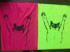 Megan Lee Accessories & Sundries Buff With Cat | Neon Pink Or Green