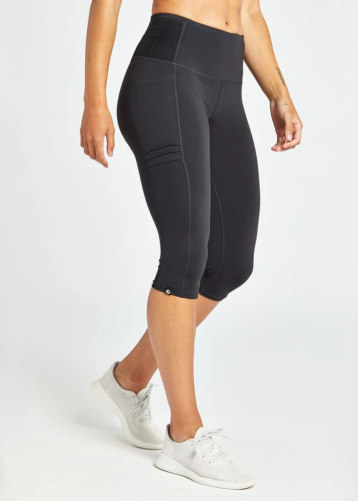 Oiselle Women's Pocket Jogger Knickers | Black Bottoms 4 Oiselle Women's Pocket Jogger Knickers | Black Bottoms