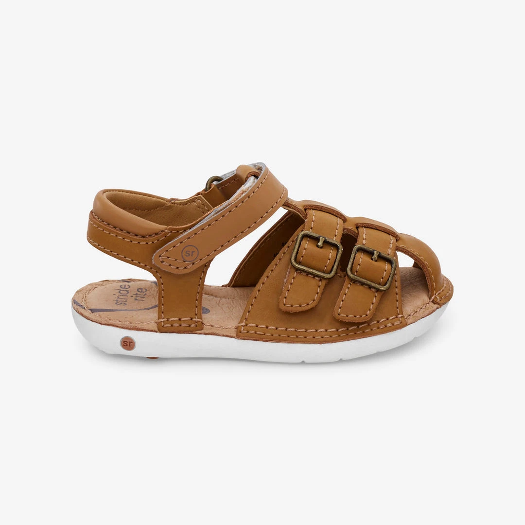 Stride Rite Kids' Reign Sandal | Tan 4 Stride Rite Kids' Reign Sandal | Tan