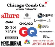 Chicago Comb Co. Men Model 1 Comb And Sheath 8 Chicago Comb Co. Men Model 1 Comb And Sheath