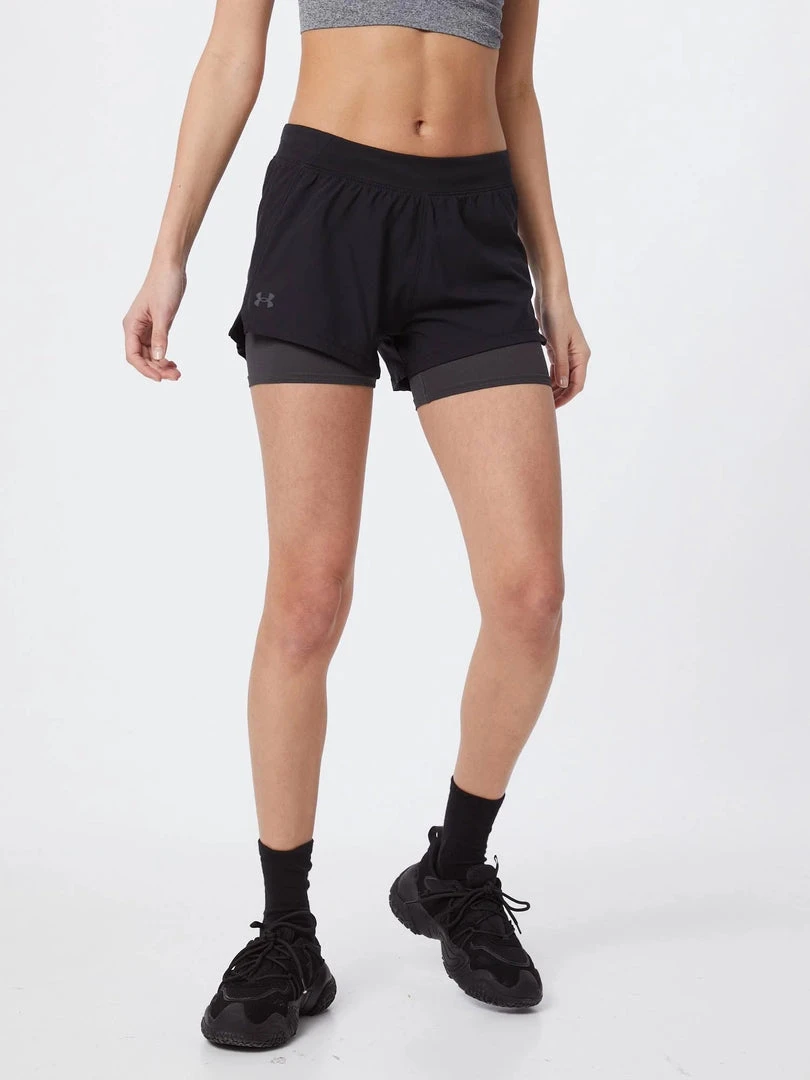 Under Armour UA Iso-Chill 2n1 Short | Black 3 Under Armour UA Iso-Chill 2n1 Short | Black