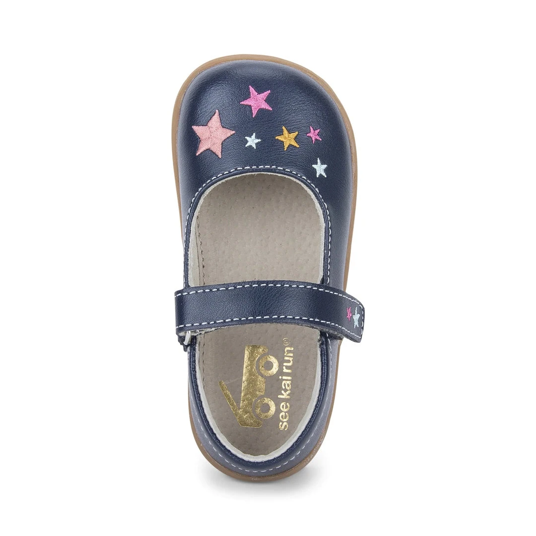 See Kai Run Baby Ginny | Navy/Stars 6 See Kai Run Baby Ginny | Navy/Stars