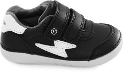 Stride Rite Kids Baby Kennedy | Black/White 12 Stride Rite Kids Baby Kennedy | Black/White