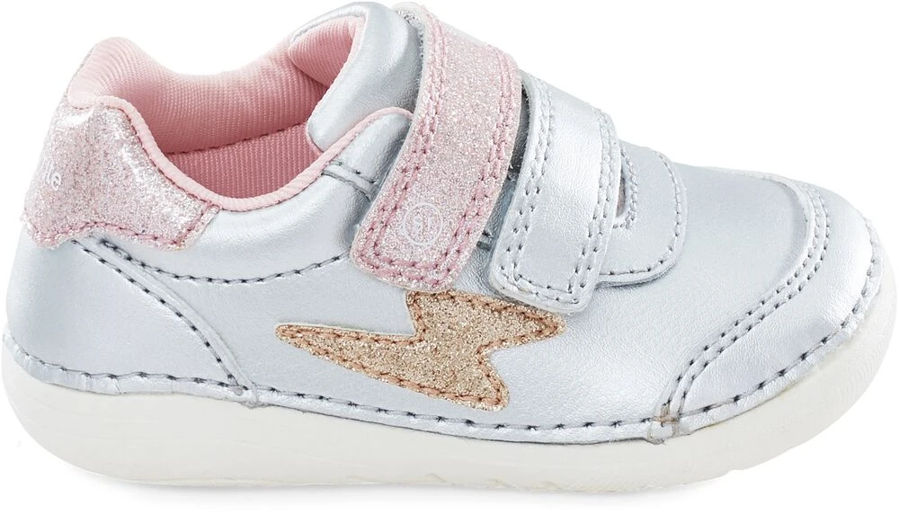 Stride Rite Baby Kennedy | Silver Multi 4 Stride Rite Baby Kennedy | Silver Multi