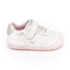 Stride Rite Baby Adalyn | White/Silver Kids