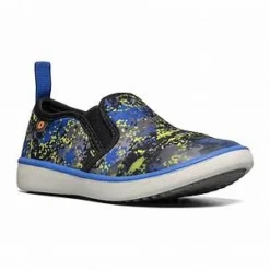 Bogs Kicker Slip-On MicroCamo | Blue Multi Kids