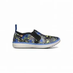 Bogs Kicker Slip-On MicroCamo | Blue Multi Kids
